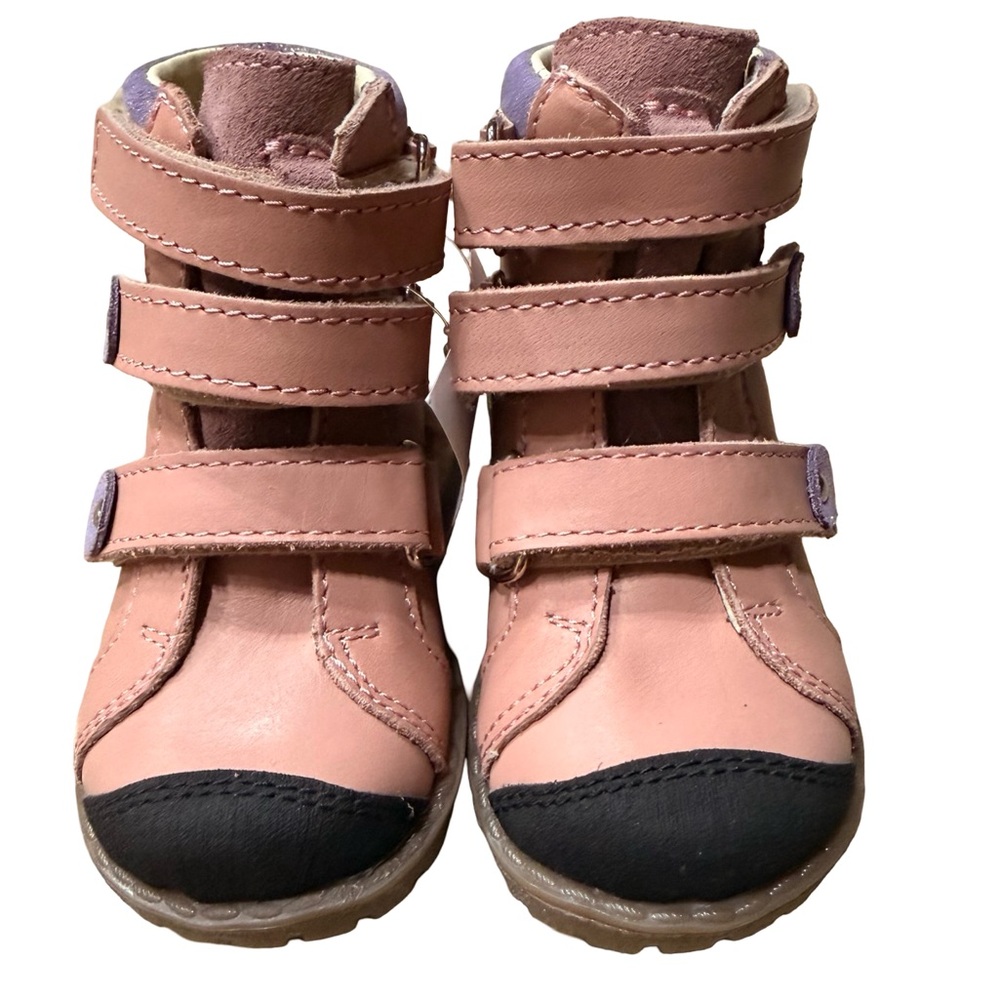 Mrugala Porto Orthopedic Toddler Boots EU 20 US 5 Pink Purple Velcro NWT - Picture 3 of 13